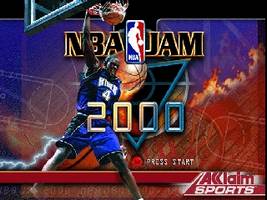 NBA Jam 2000 Title Screen